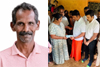 Belthangady: Family of wild elephant attack victim receives Rs 5 lakh immediate relief